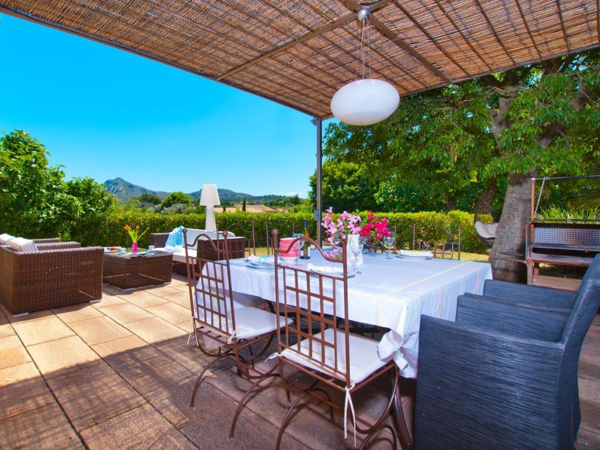 Villa Barcares Petit, Piscina, Jardines Junto A Playa En Alcudia Екстериор снимка