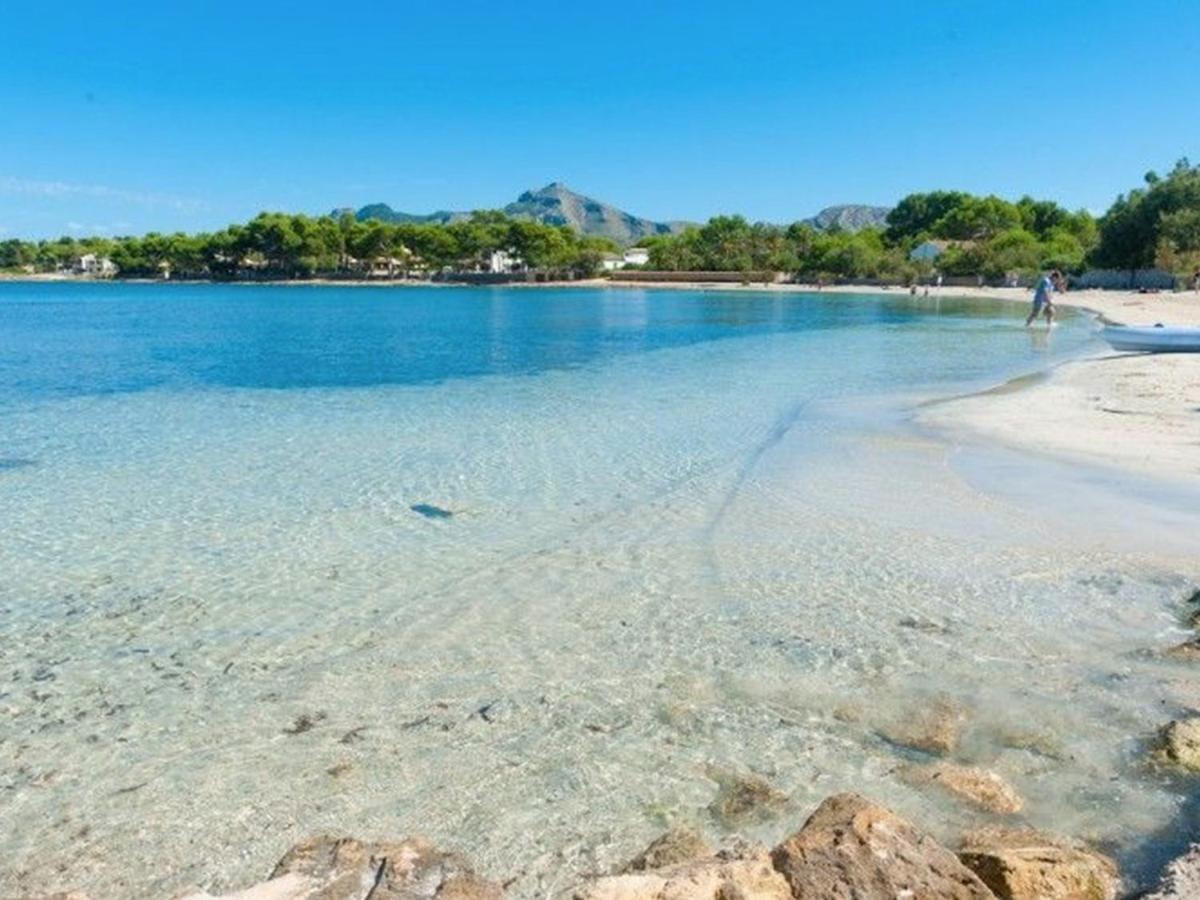 Villa Barcares Petit, Piscina, Jardines Junto A Playa En Alcudia Екстериор снимка