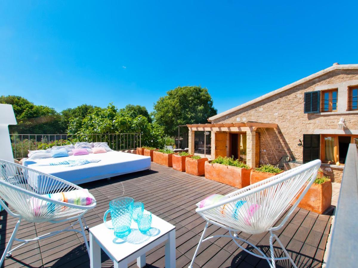 Villa Barcares Petit, Piscina, Jardines Junto A Playa En Alcudia Екстериор снимка