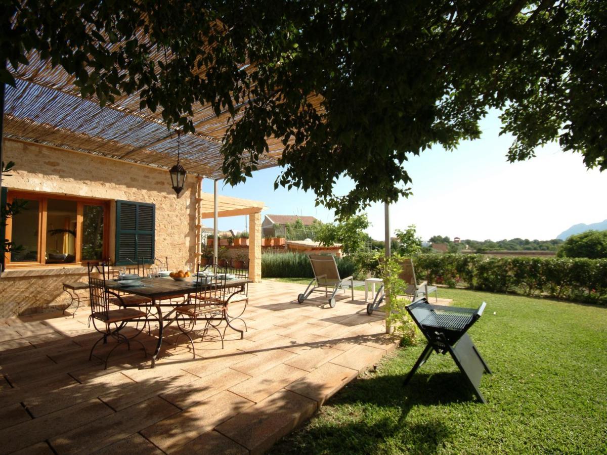 Villa Barcares Petit, Piscina, Jardines Junto A Playa En Alcudia Екстериор снимка