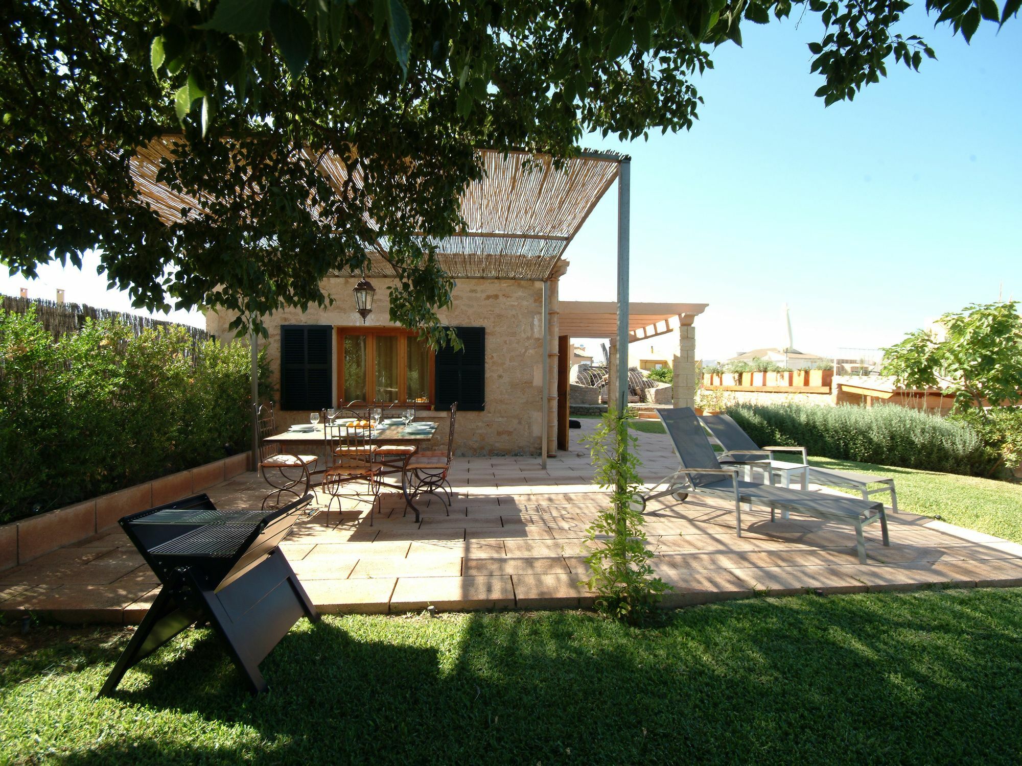 Villa Barcares Petit, Piscina, Jardines Junto A Playa En Alcudia Екстериор снимка