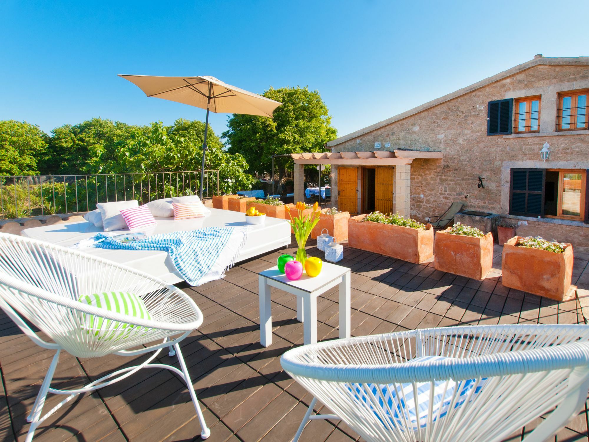Villa Barcares Petit, Piscina, Jardines Junto A Playa En Alcudia Екстериор снимка